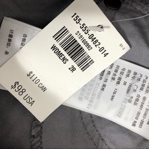 NWT Abercrombie & Fitch Size 2 Regular Skinny Silver Jeans 👖 - Picture 6 of 11